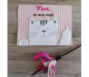 Stickdatei - Katze Du MIAUch